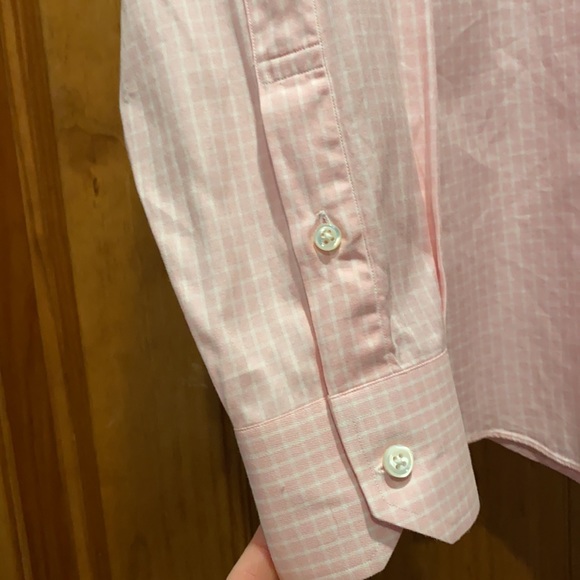 Michael Andrews pink w/ white check - Picture 2 of 6